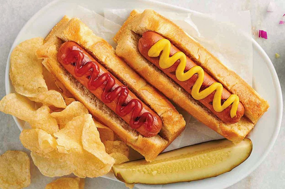 New England Hot Dog Buns - select to zoom