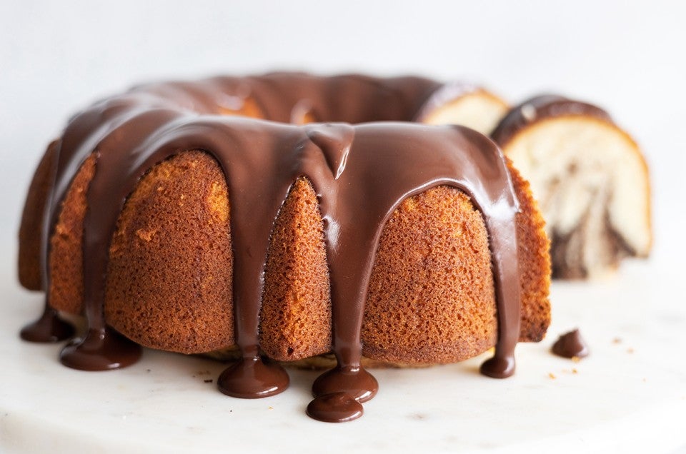 Coconut Marble Cake - select to zoom