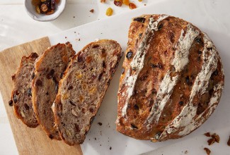Organic No-Knead Harvest Bread