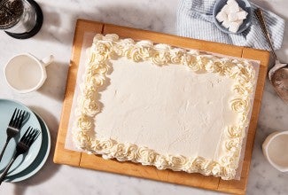 Raspberry and Honey Sheet Cake Layer Cake