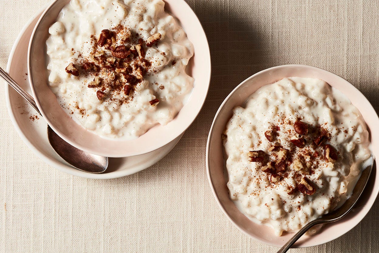 Rice Pudding - Plant-Based Vanilla Rice Pudding