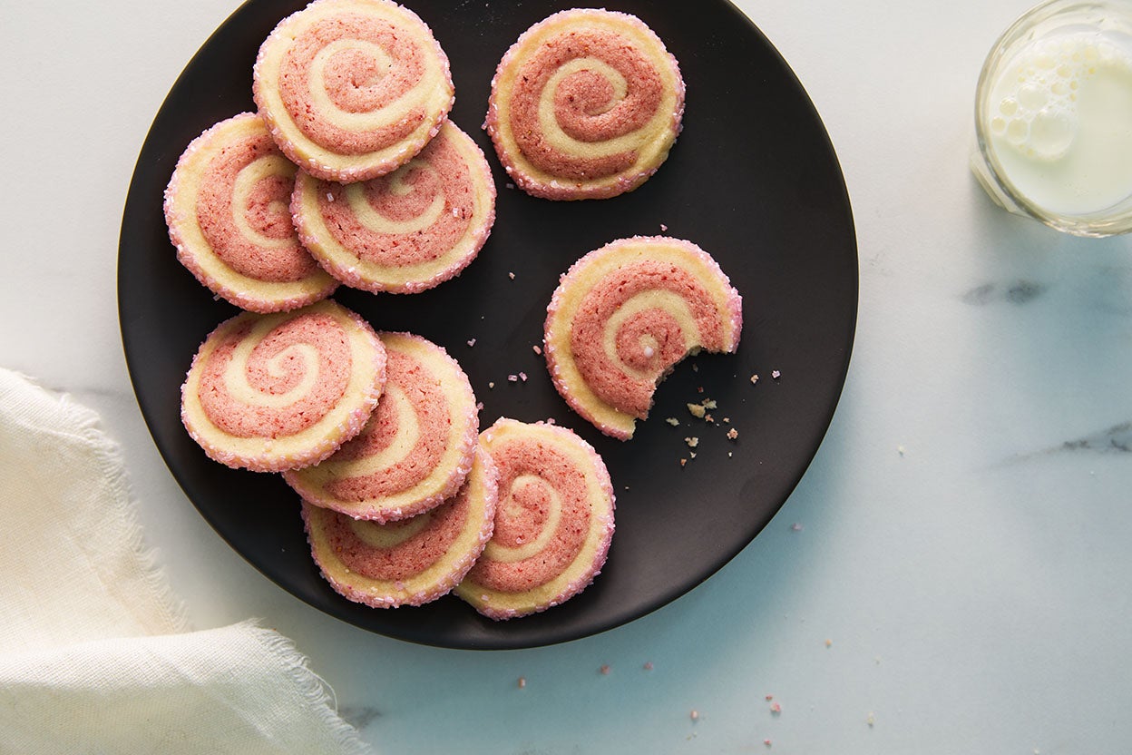 Red and White Pinwheels Recipe