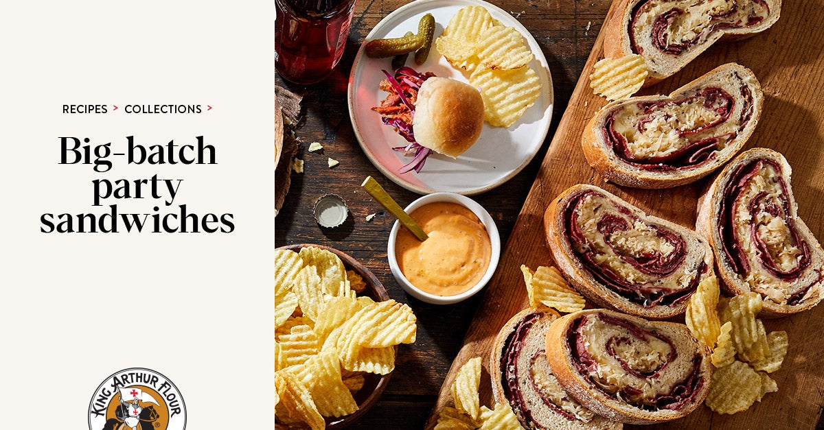 BigBatch Party Sandwiches King Arthur Baking