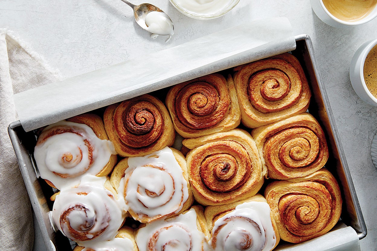 Sheet Pan Cinnamon Roll Cake