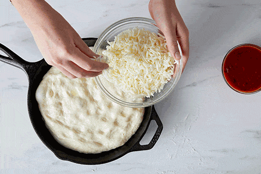 Crispy Cheesy Pan Pizza – Step 10