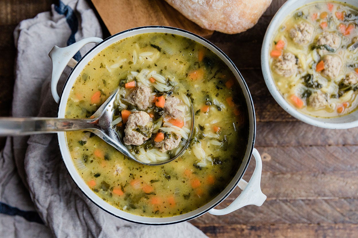 Traditional Italian Wedding Soup