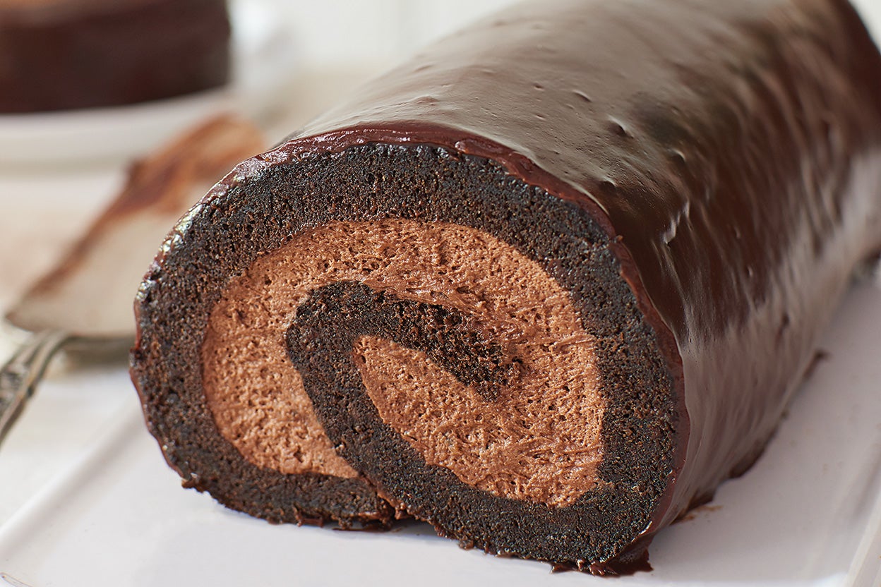 Ice Cream Swiss Roll Cake Recipe