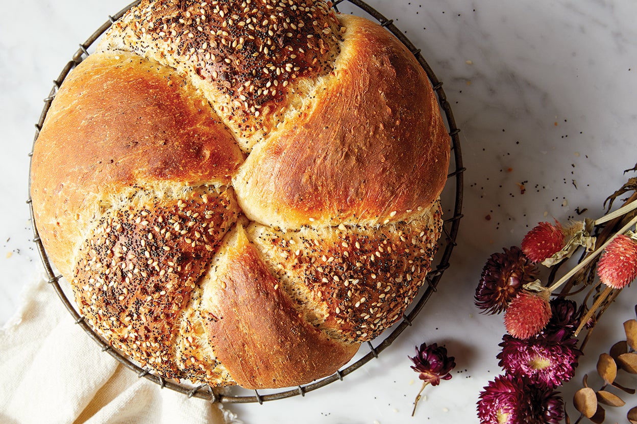 Asiago and Everything Bread King Arthur Baking