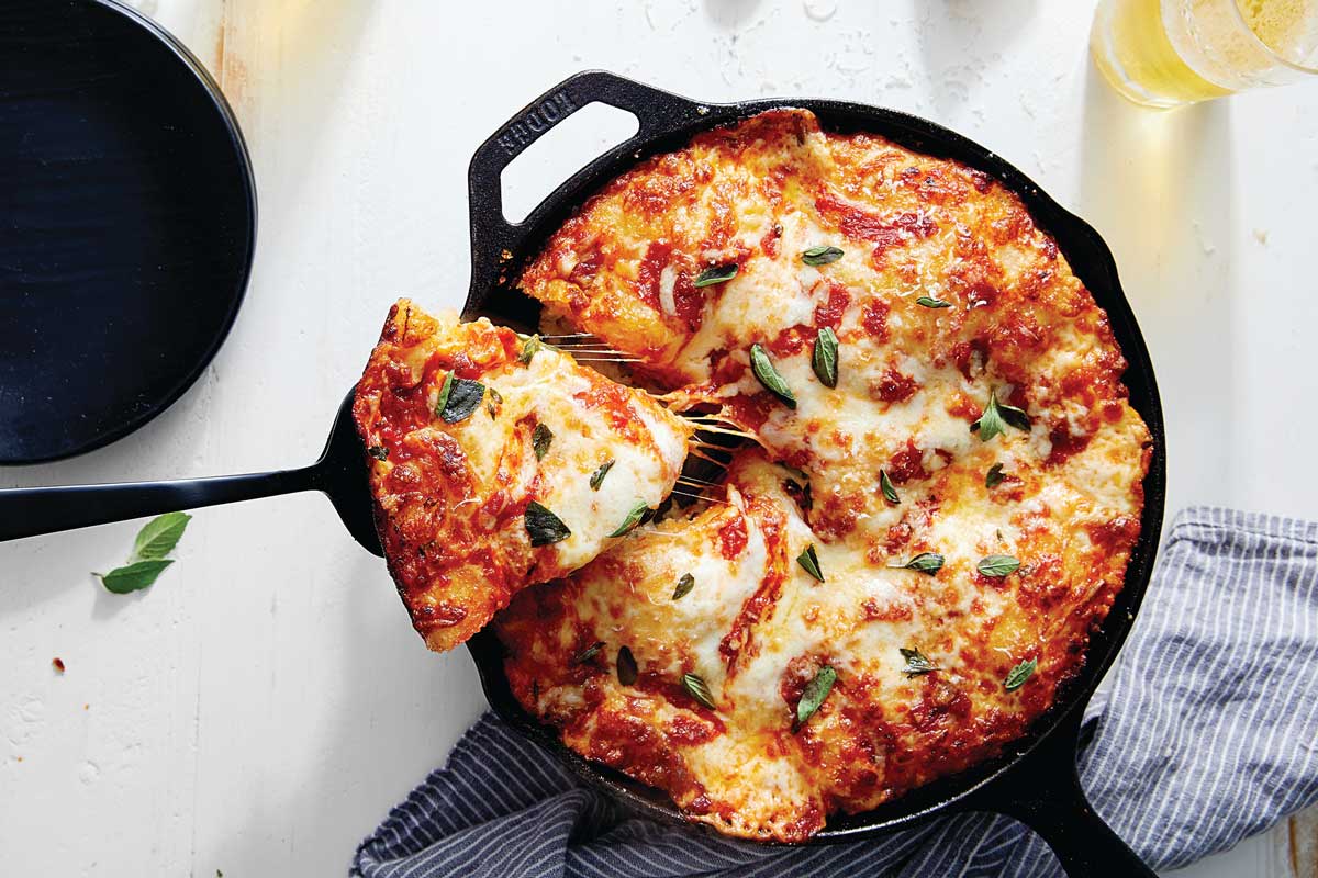 The best use for your cast iron? Pizza