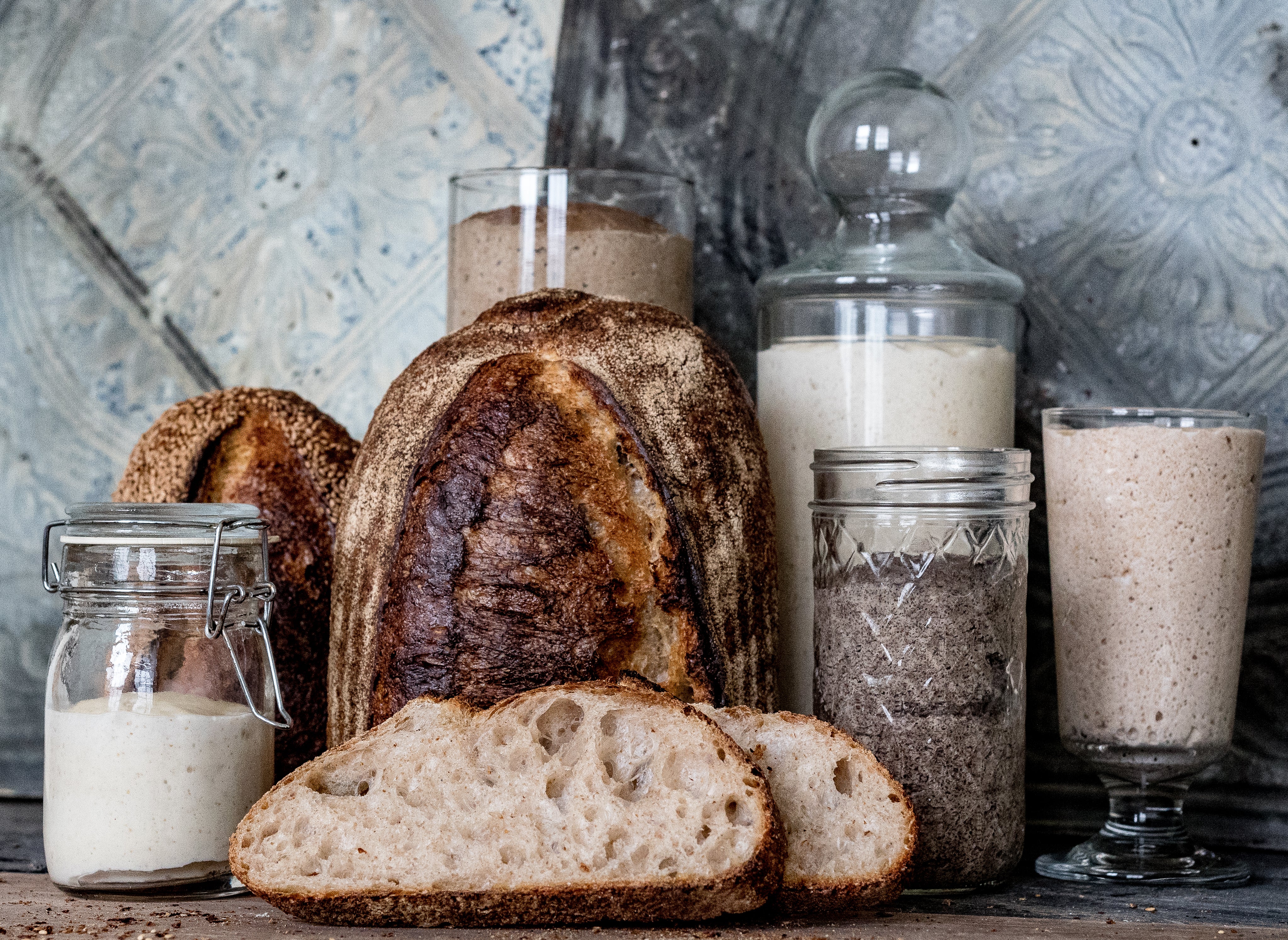 Whole Grain Sourdough at Home - Traditional Home Baking