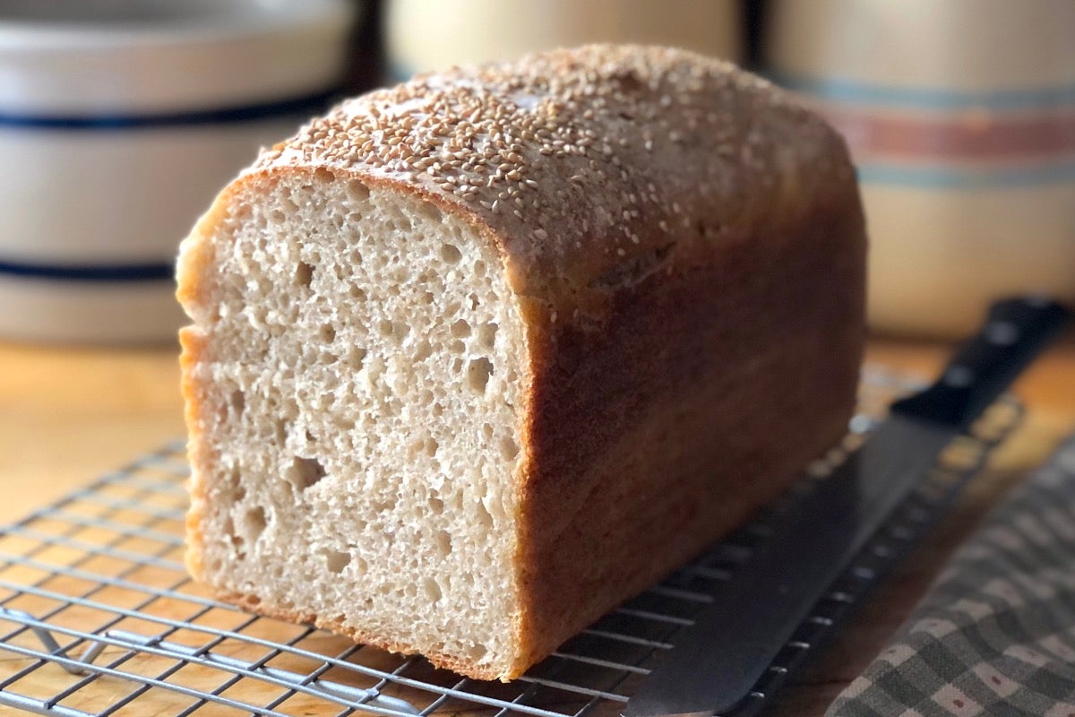 How to Make Sourdough Pan Bread 