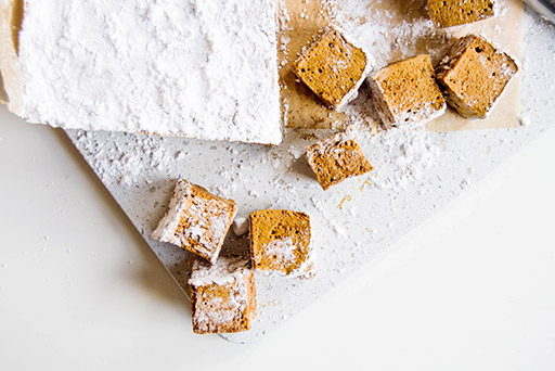 Homemade Marshmallows – Tip: Maple Flavored