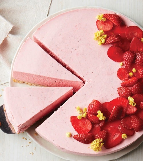 Strawberry Cream Shortbread