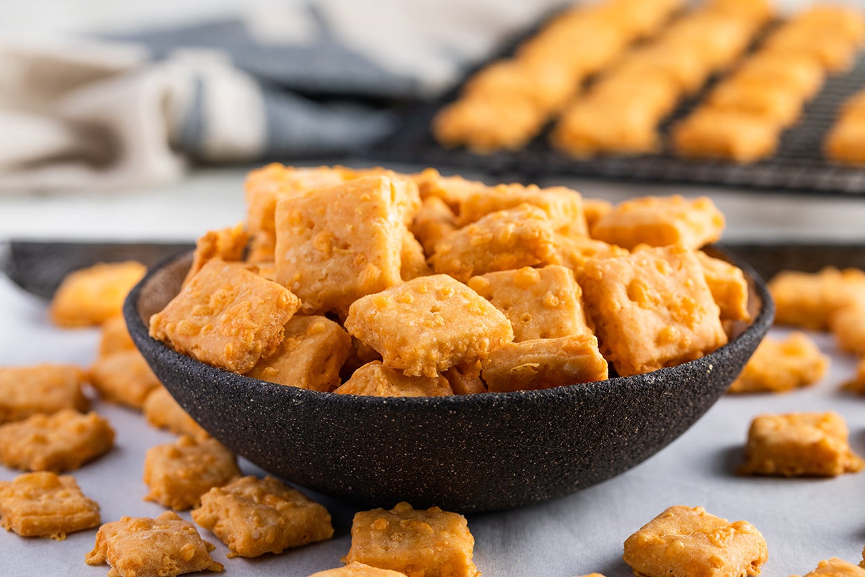 Gluten-Free Cheese Crackers