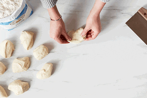 Stuffed Bagel Buns – Step 7