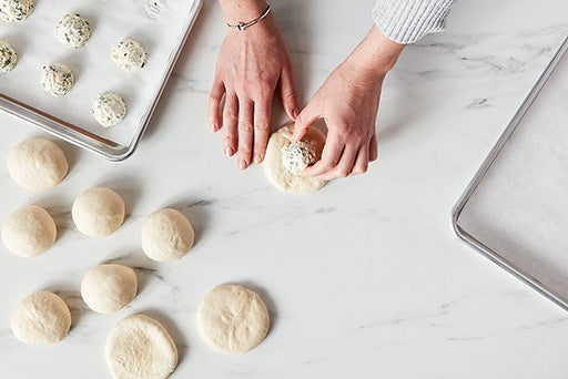 Stuffed Bagel Buns – Step 10