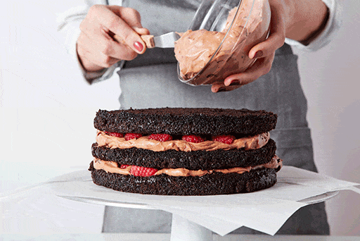 Chocolate Mousse Cake – Step 13