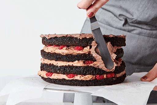 Chocolate Mousse Cake – Step 16