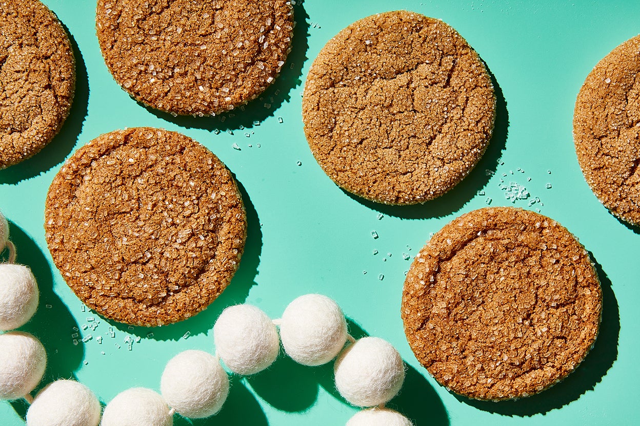 Spiced Rye Ginger Cookies-image