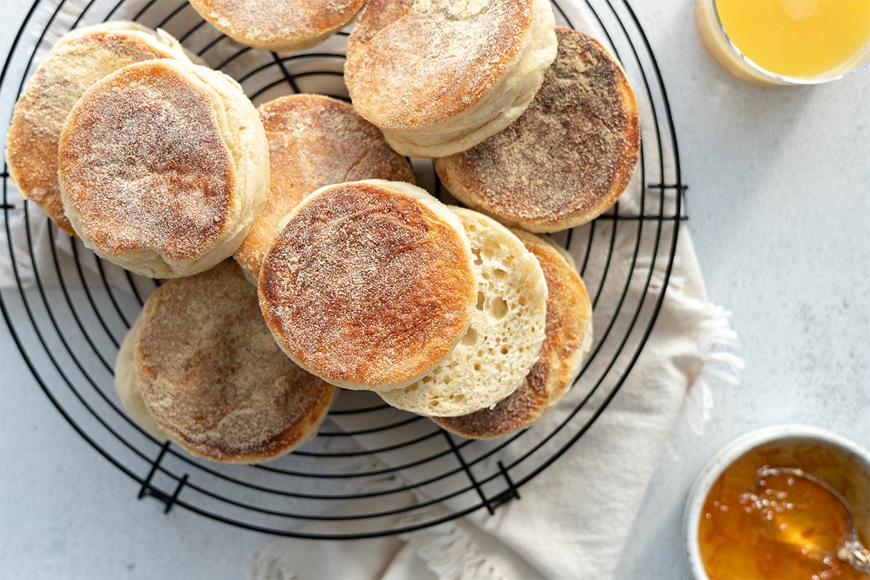 English Muffin Breakfast Sandwiches - Julias Simply Southern