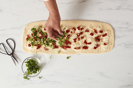 Cheesy Roasted Garlic and Herb Pane Bianco