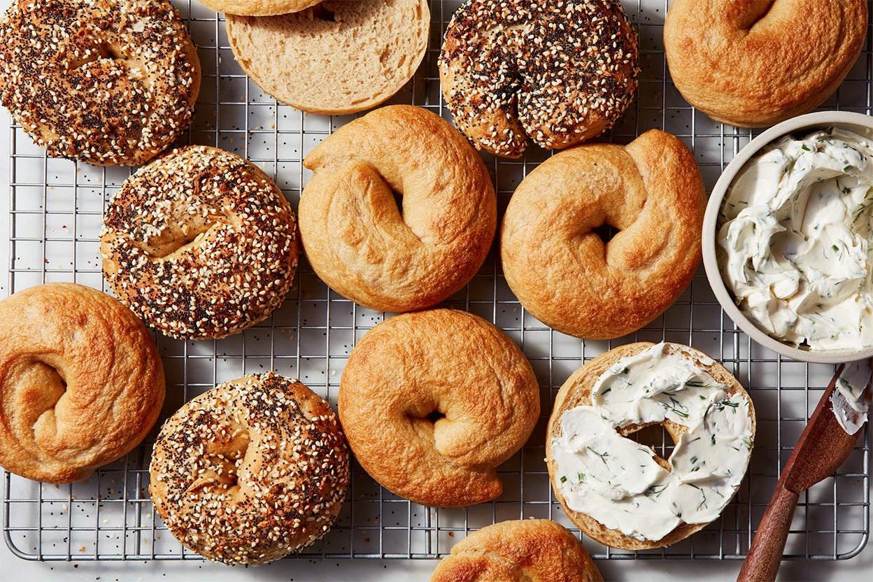 Homemade Whole Wheat Bagel Recipe! - The Conscientious Eater