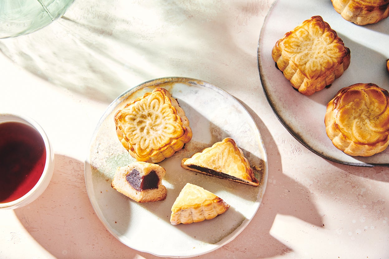 Red Bean Mooncakes Recipe King Arthur Baking