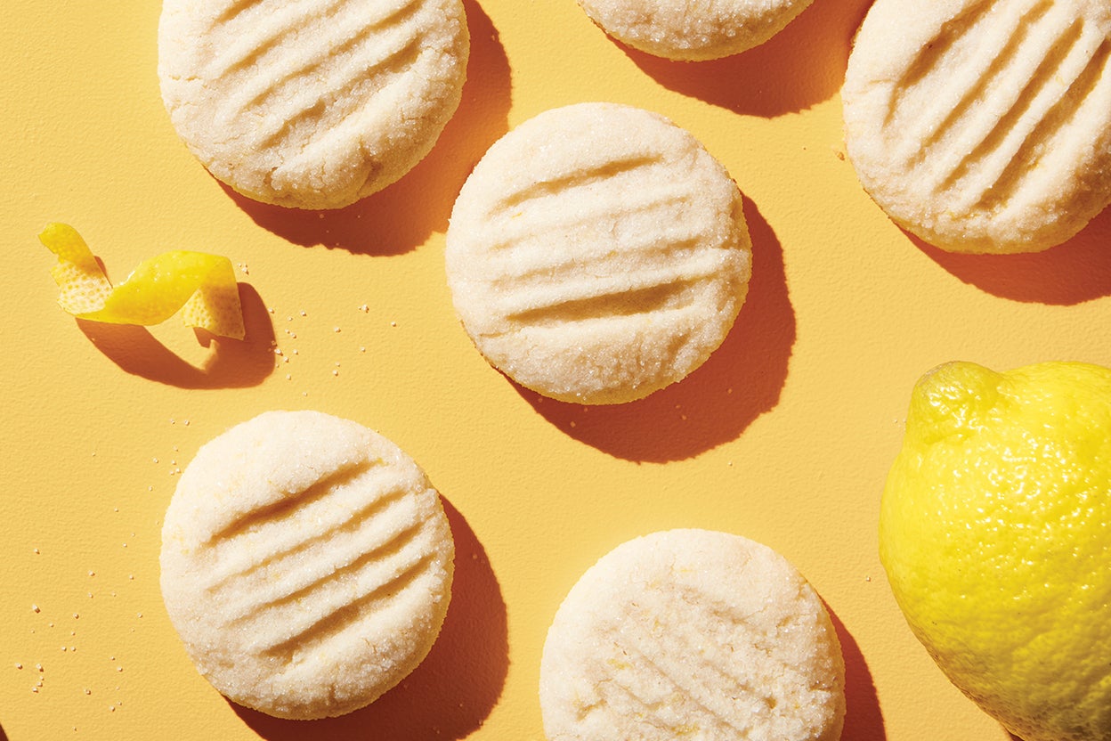 Lemon Shortbread Cookies - Dessert for Two