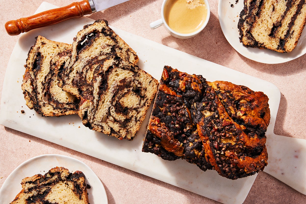 Rainbow Cheesecake Babka the happiest babka - My Kitchen Drawer