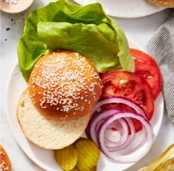 Beautiful Burger Buns