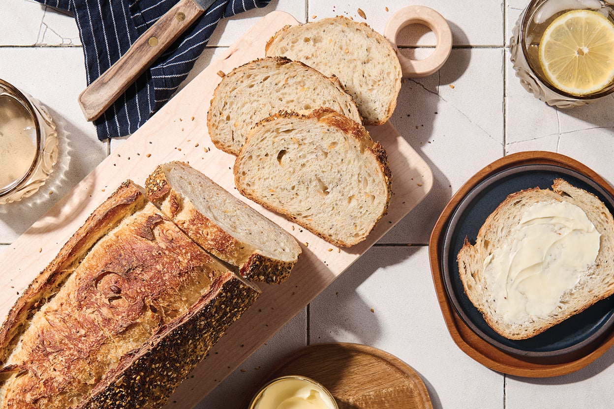 How to Make No Knead Sourdough, The Easy Way - Living Bread Baker