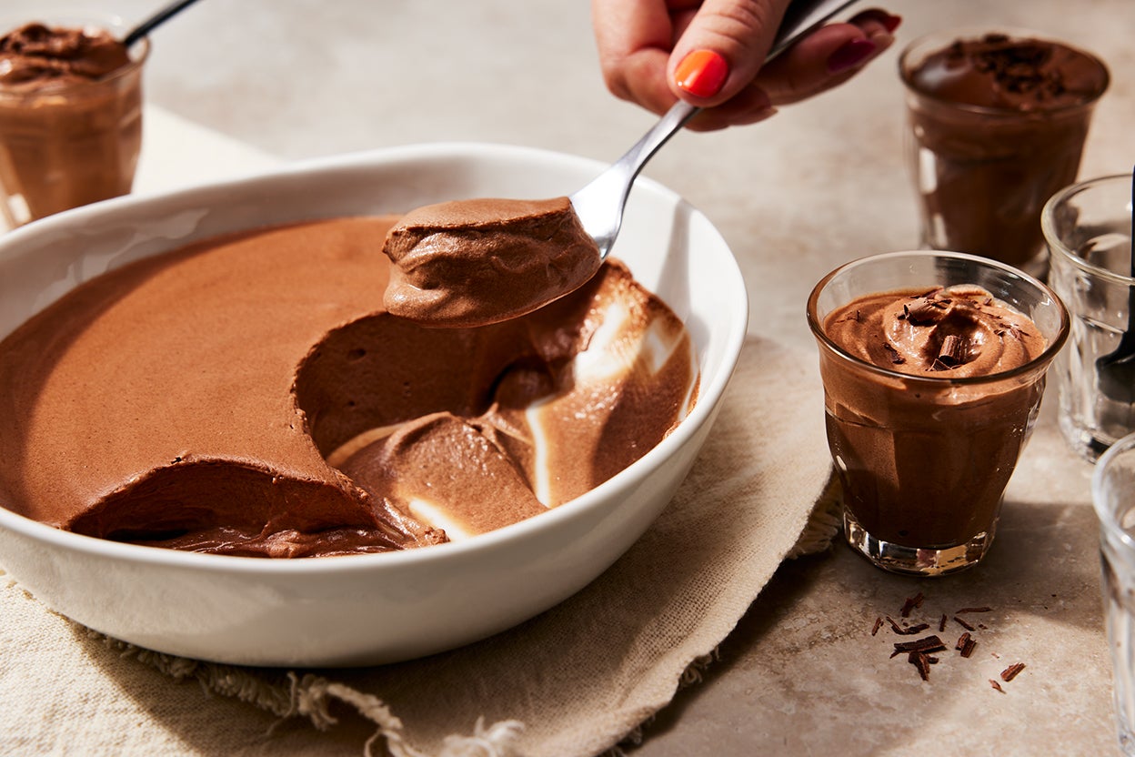 Chocolate Almost-Mousse Recipe - The Washington Post