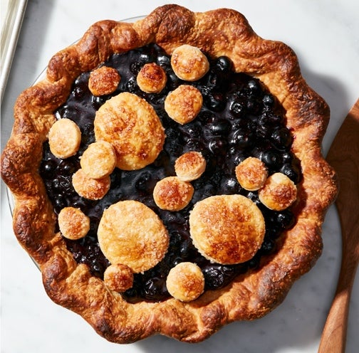 Fresh Blueberry Pie