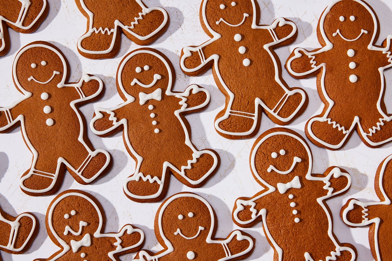 Holiday Prints Parchment Paper Sheets - Bake Serve Store Foods 24 Sheets  10 X 15 (Gingerbread Men)