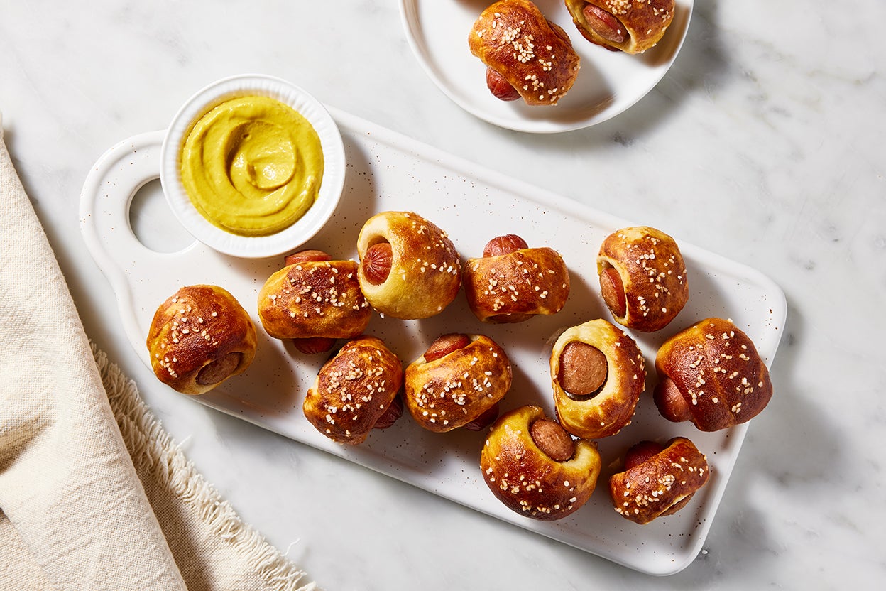Pretzel Pigs in Blankets Recipe King Arthur Baking