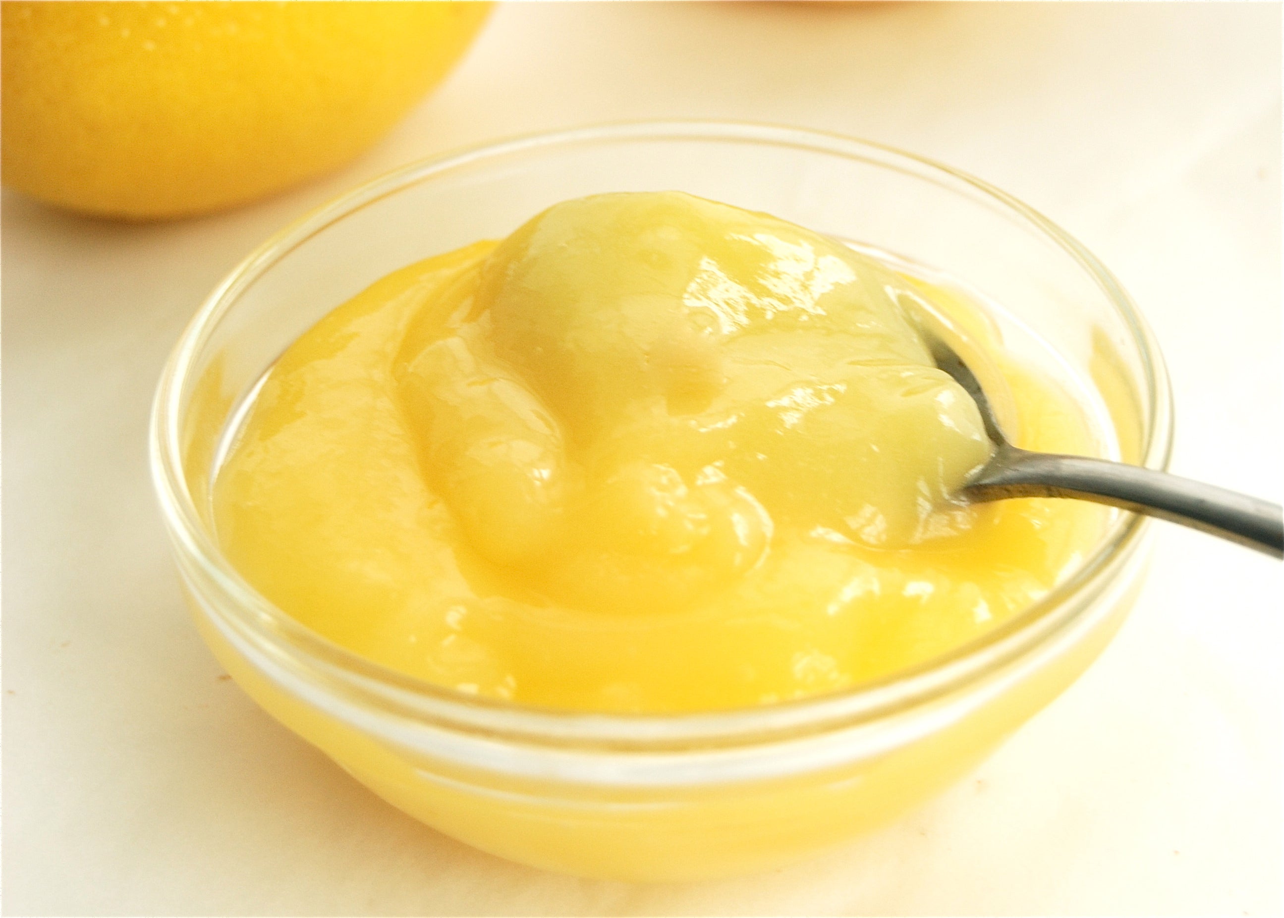 Homemade lemon curd in under 10 minutes.