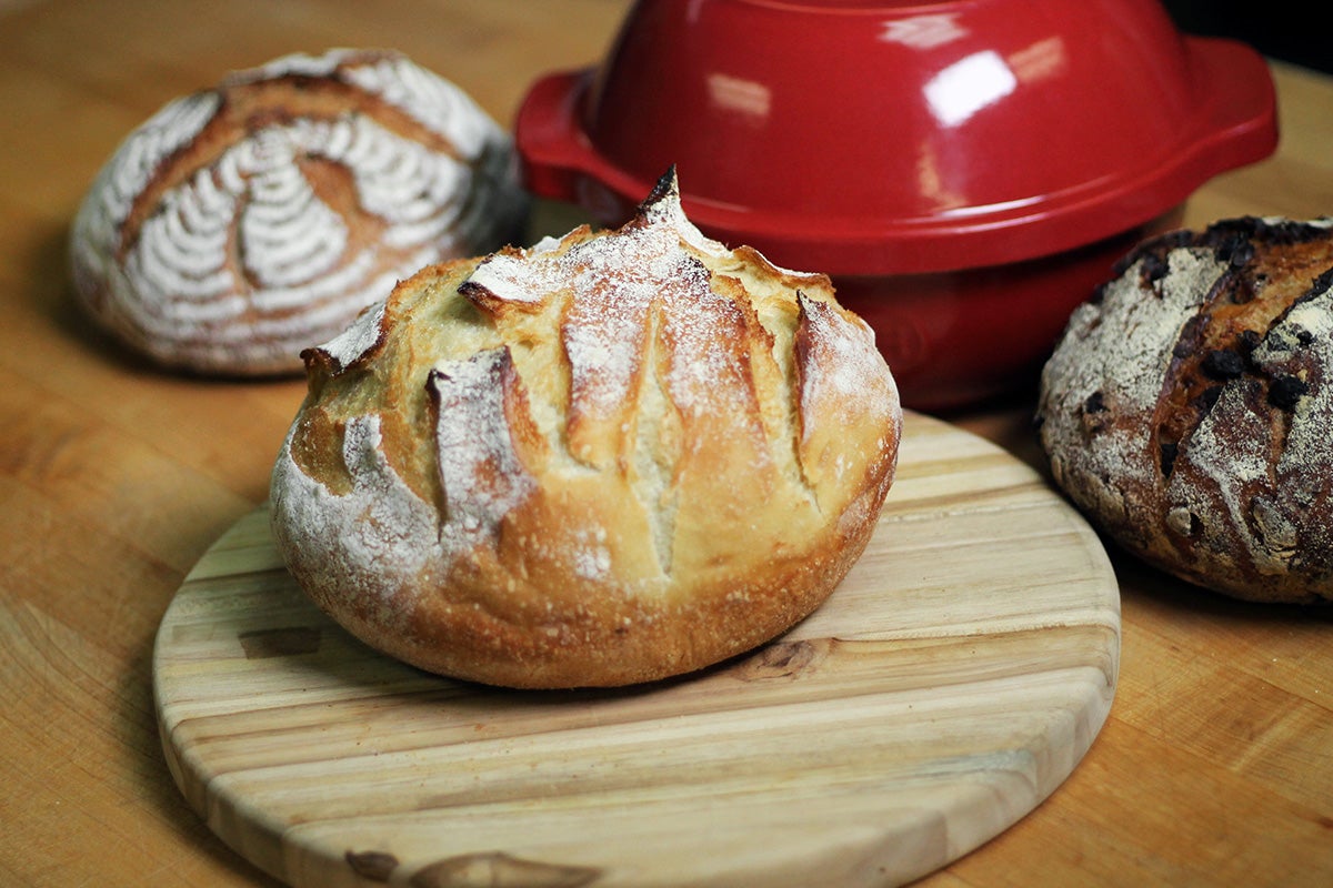 Dutch Oven Baking - Atta Durum Flour and K.A. Bread Flour