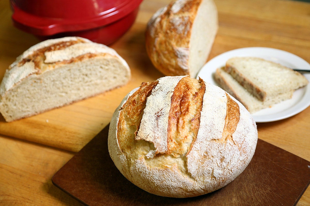 Baking in a cold Dutch oven