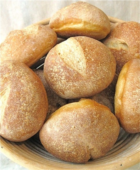 Crusty European-Style Hard Rolls Recipe