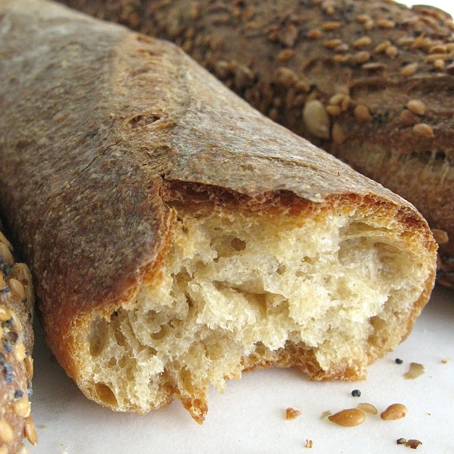 Whole Wheat Baguettes Recipe