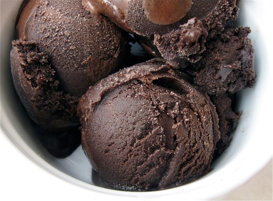 The Darkest Dark Chocolate Ice Cream Recipe