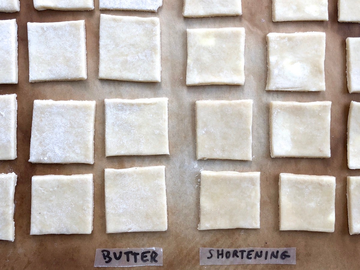 Butter vs. shortening in pie crust via @kingarthurflour