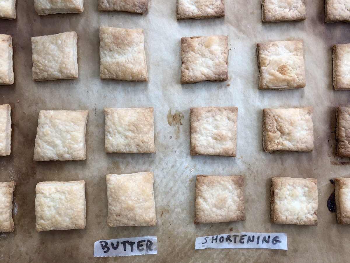 Butter vs. shortening in pie crust via @kingarthurflour