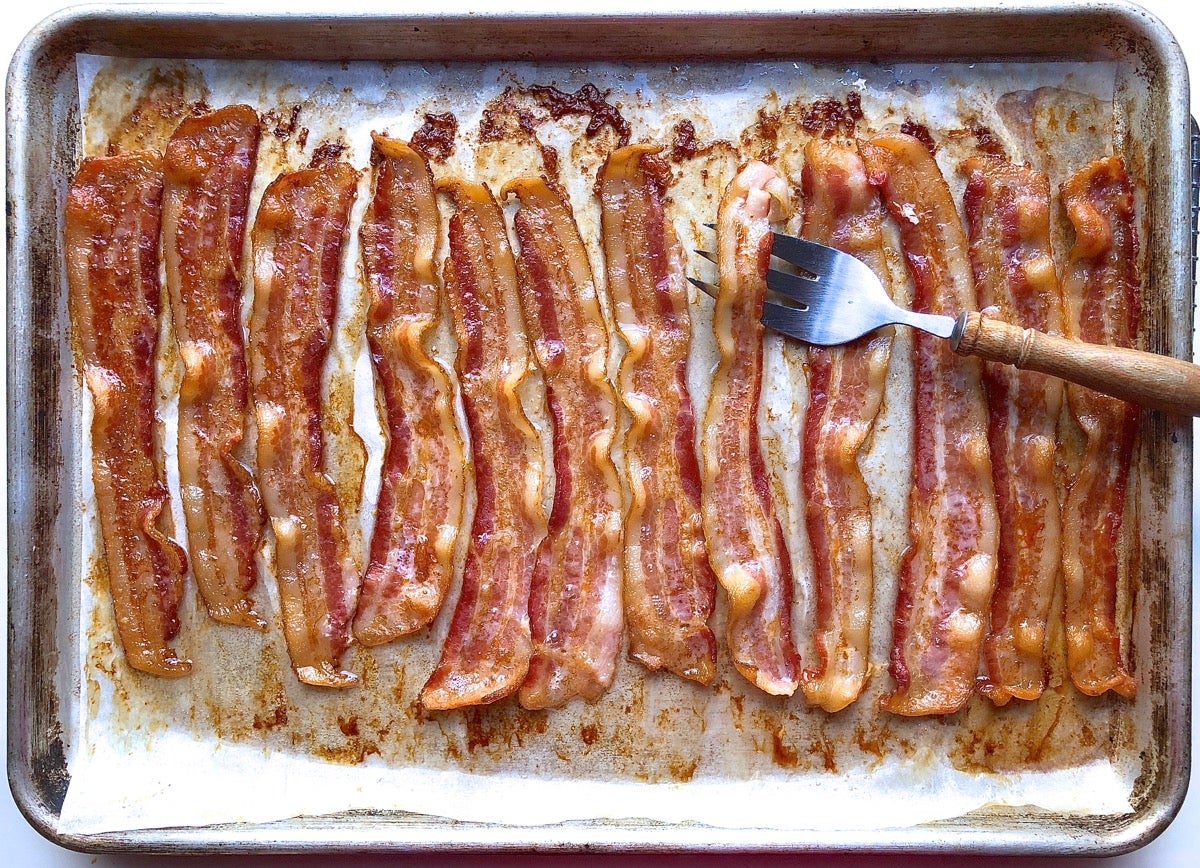 Bakin' the bacon via @kingarthurflour