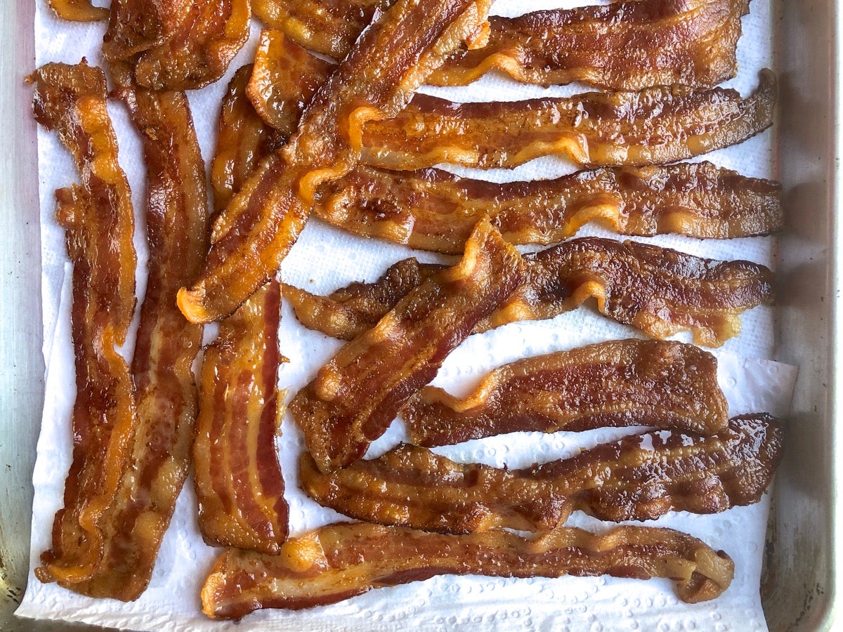 Bakin' the bacon via @kingarthurflour