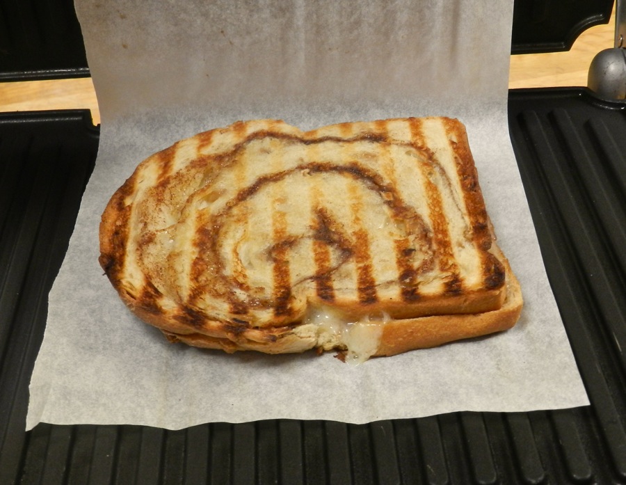 Our Apple-Cinnamon Bread makes great grlled cheese!