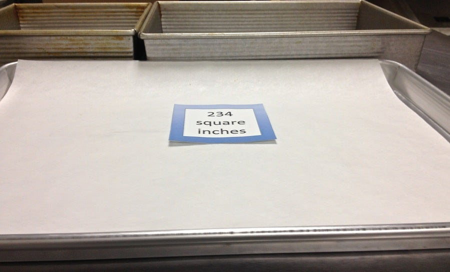 13 in. X 18 in. X 1 in. Half Sheet Baking Sheet