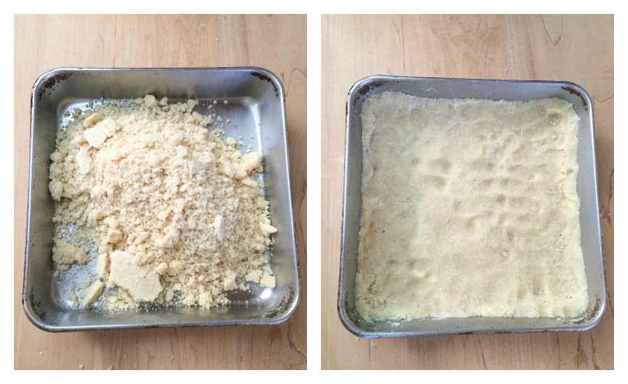 How to make a simple Almond Flour Crust via @kingarthurflour