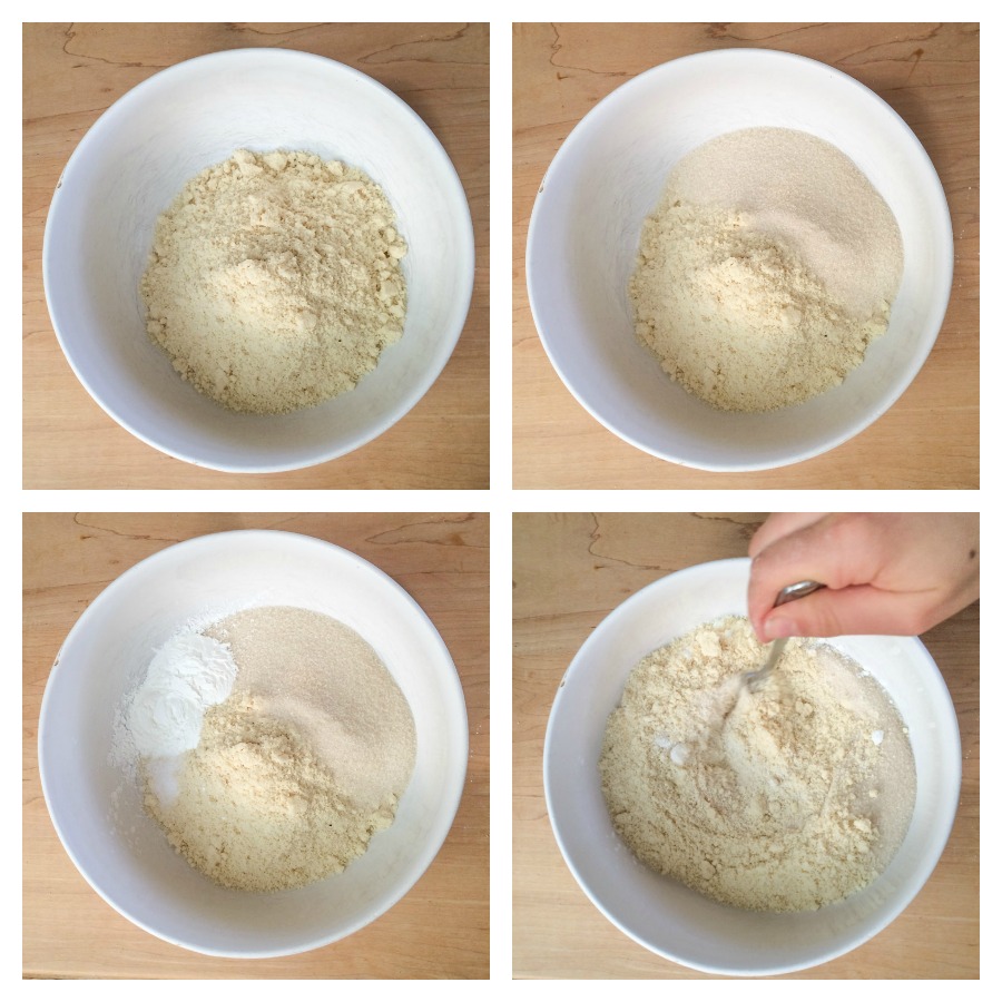 How to make a simple Almond Flour Crust via @kingarthurflour