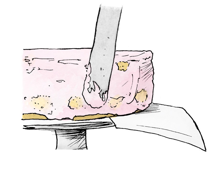 How to frost a layer cake